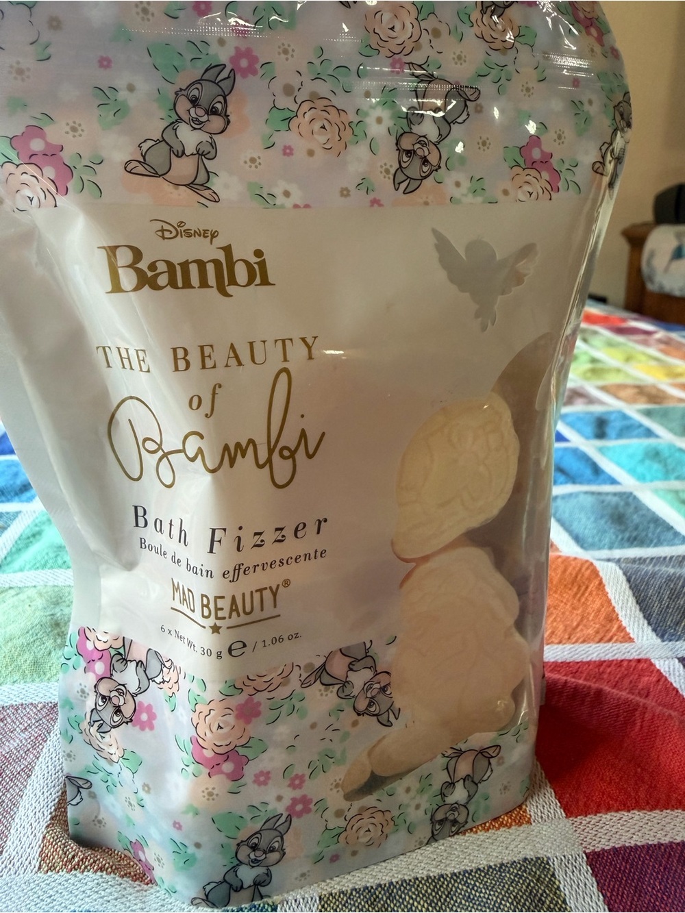 DISNEY BAMBI THE BEAUTY OF BAMBI BATH SIX PIECE SET
